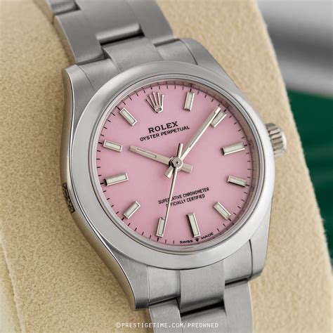 rolex oyster perpetual interno perlato rosa|rolex oyster perpetual dial.